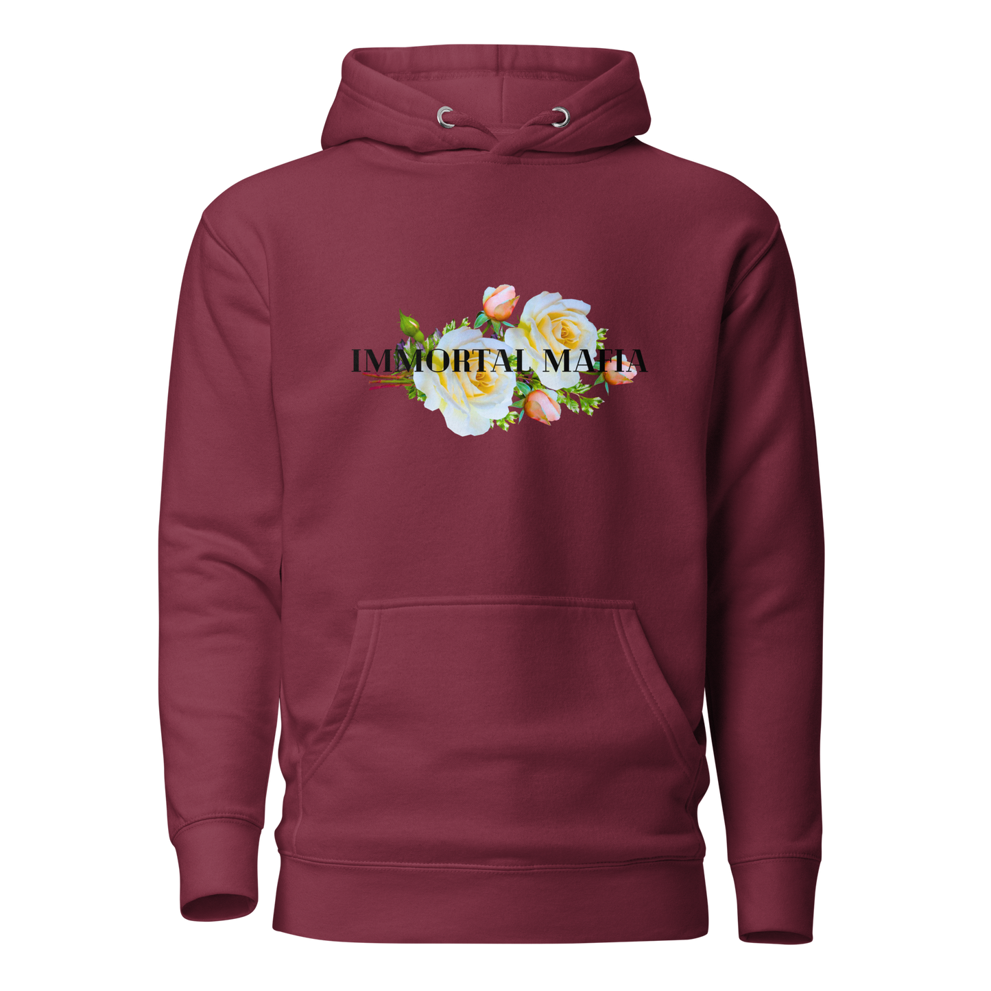 Immortal Mafia Floral Logo Hoodie