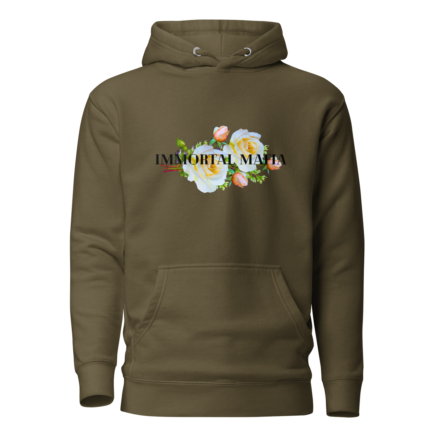 Immortal Mafia Floral Logo Hoodie